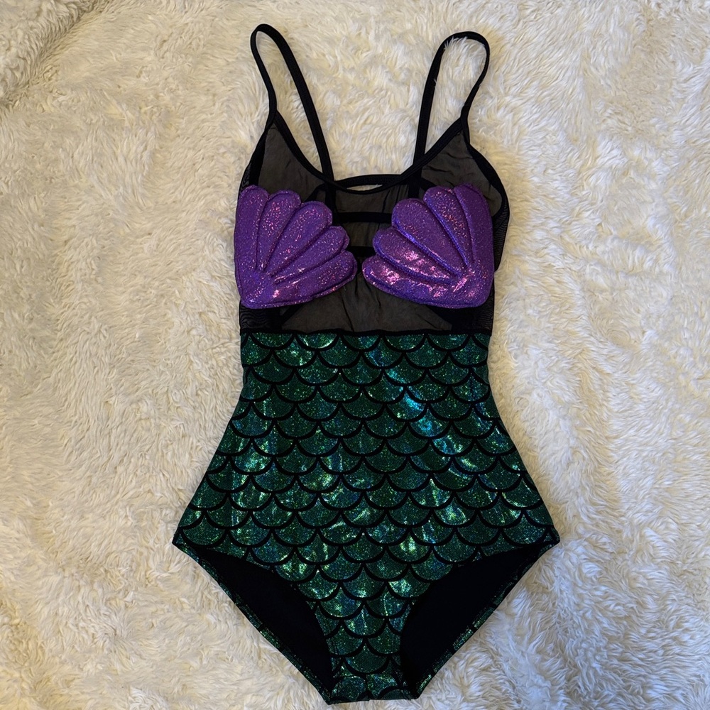 J.Valentine Mermaid Mesh Top Bodysuit